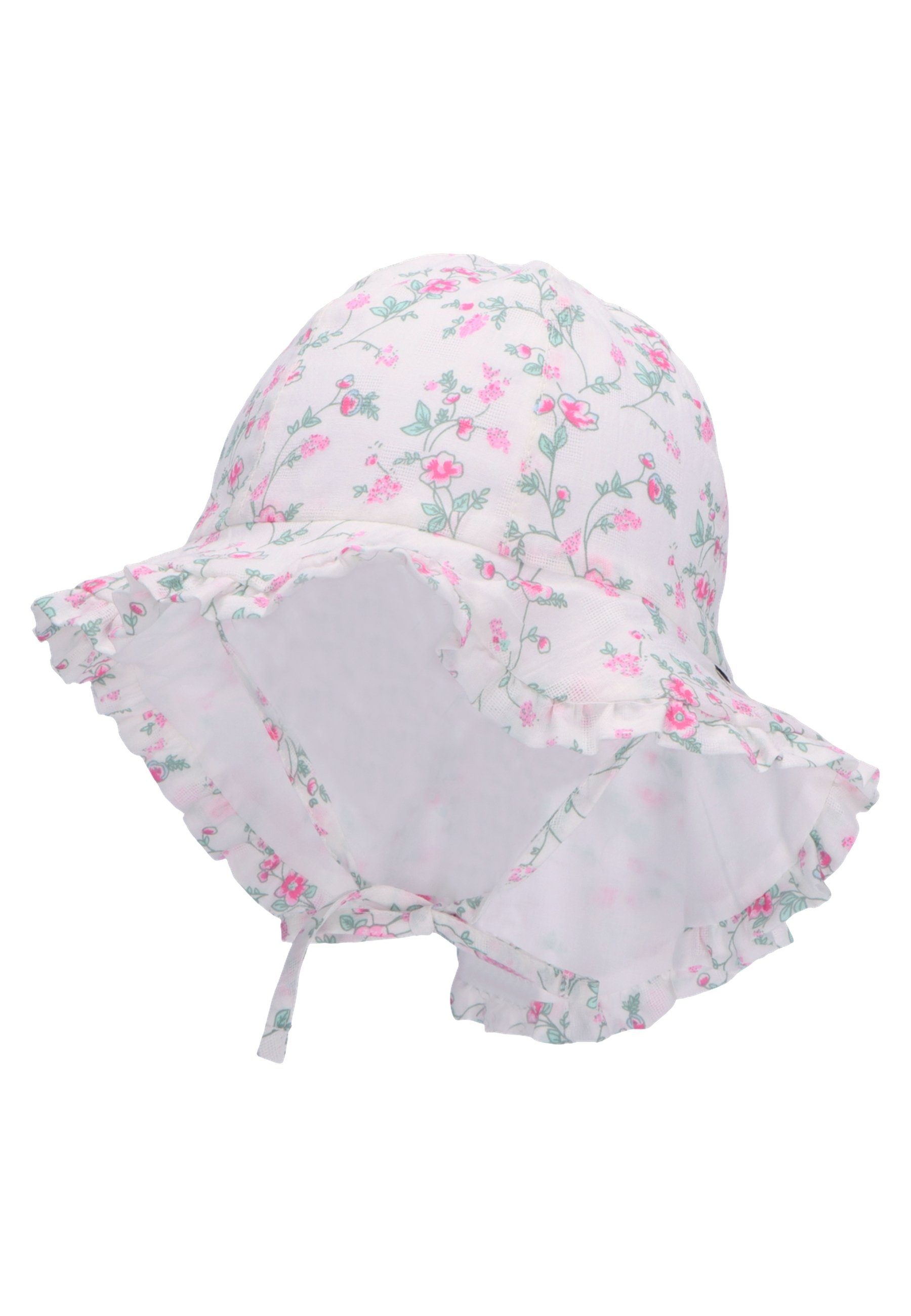 Sterntaler Kinder Sonnenhut Mit Blumen-Muster - UV-Schutz Für Babys & Kleinkinder